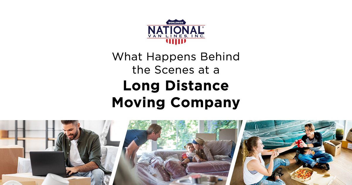 What Happens Behind the Scenes at a Long Distance Moving Company