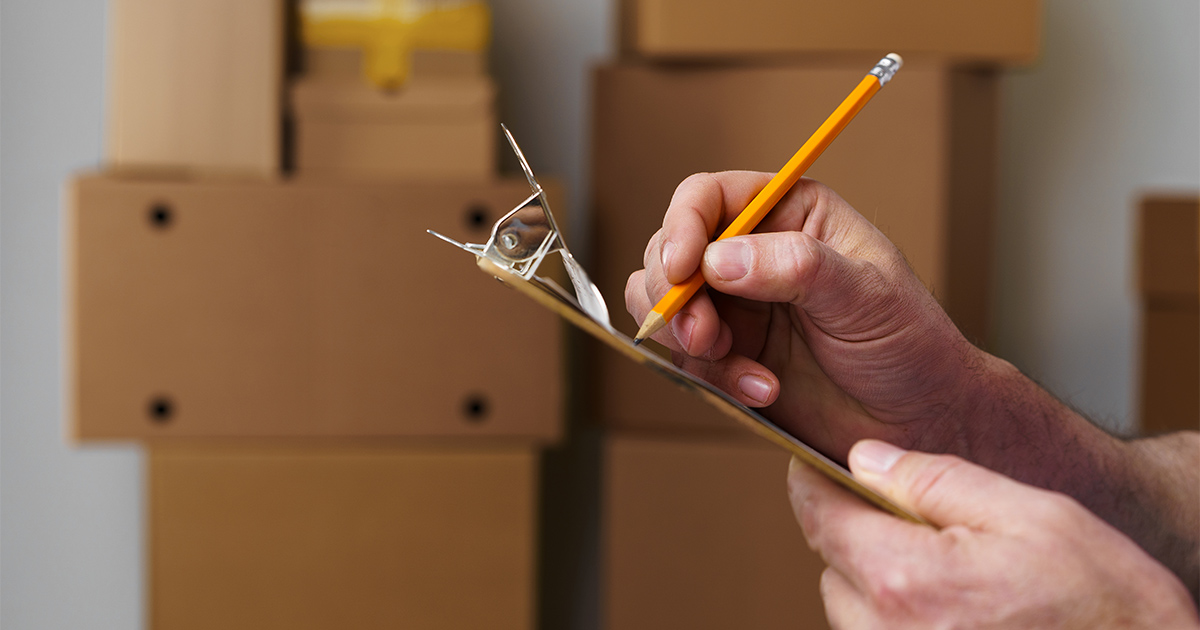 moving inventory list boxes