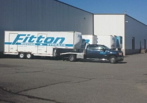 Fitton Moving and Storage moving truck