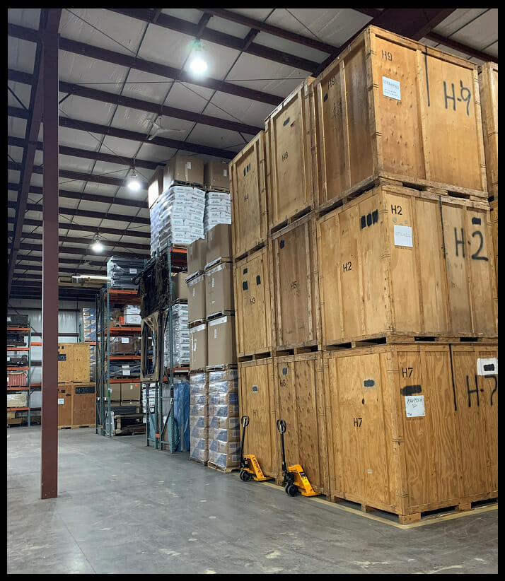 Norumbega Moving & Storage warehouse ambient heat National Van Lines